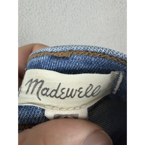 Madewell Jeans Womens 28T Blue 10-Inch High Rise Skinny Crop Stretch Denim Tall - Picture 10 of 12
